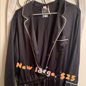 XL silk romper from VS brand new